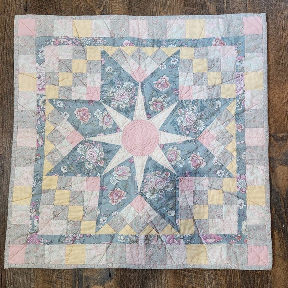 Handmade Other - Wall Quilt, Fiber Art, Nursery, Handmade, vintage